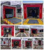 中國南昌，中國石化，隧道9刷電腦洗車機(jī)安裝調(diào)試中
